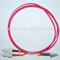 SC/LC Duplex 62.5/125um MM Fiber Optic Patch Cable